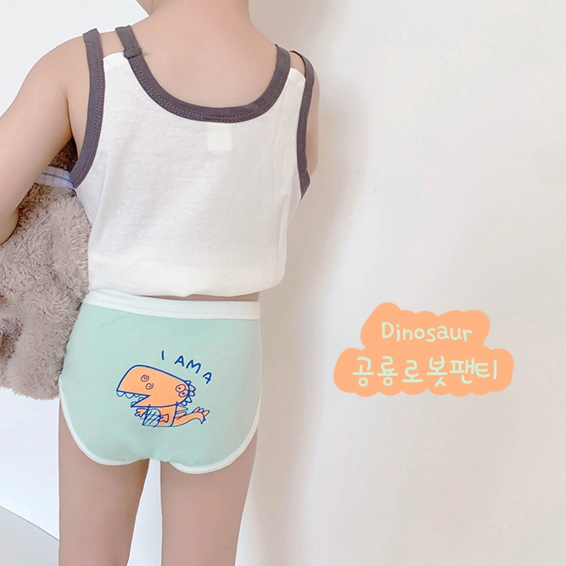 Children Comfortable Underpants Organic Cotton Soft Seamless Panties Baby Underwear